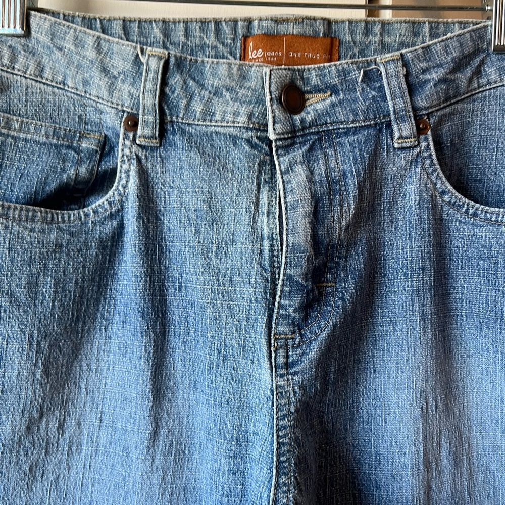 Lee Light Blue Denim Jeans - Picture 3 of 4